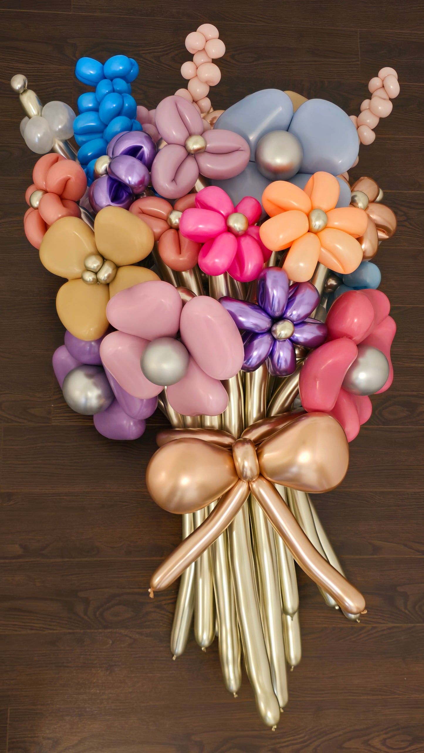Luxury Balloon Flower Bouquet | Elegant Balloon Floral | Custom Balloon Bouquet for Birthday, Anniversary, Baby Shower, Bridal Shower