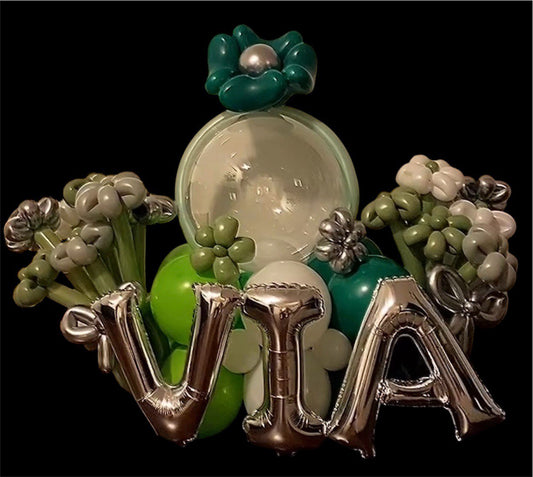 Elegant VIA Award Balloon Display - Celebrating TD's Highest Honour: The Vision in Action Award