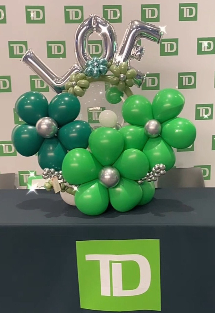 TD Bank League of Excellence Balloon Display