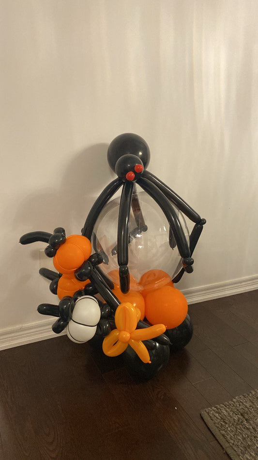 Spooky Spider Halloween Balloon Decoration