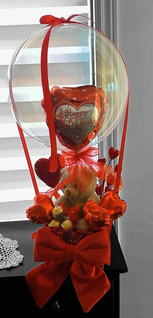 Romantic Valentine’s Day Balloon Gift – Love in Every Detail